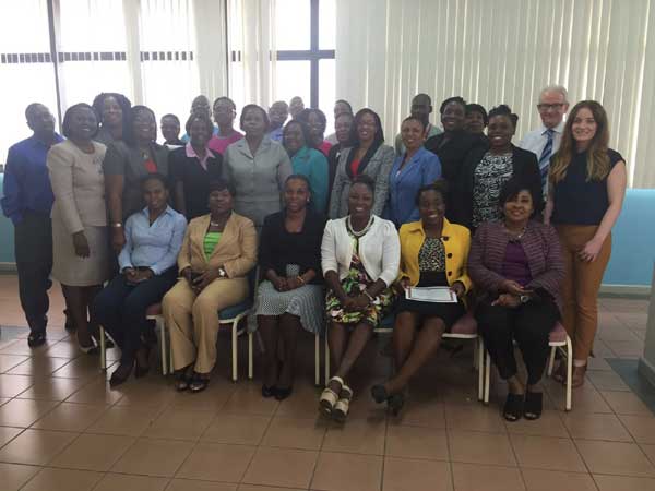 Participants of Cabinet Office of Jamaica in Performance Audit Workshop
